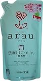 サラヤ 無添加せっけん arau アラウ ゼラニウム 洗濯用せっけん 液体 詰替 1L×12個