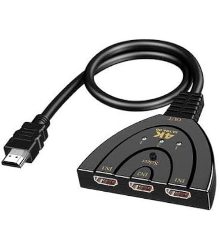 Amazon.co.jp: 【PCATEC】 HDMI切替器 4K対応セレクター 分配器 3HDMI
