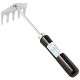 CLUB.J(クラブ.ジェイ) 木柄5本爪板レーキ