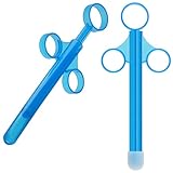 Sexyhot ローション注入器 11ml 2本セット 大容量 ローション 注入 シリンジ ABS製 膣 お尻 アナニー用 潤滑剤注入器具 注射器 バレない 男性用 女性用 (ブルー)