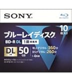 Amazon.co.jp: ソニー ブルーレイBD-R4倍速1層 10枚 10BNR1VLPS4
