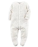 カーターズ Carter's カバーオール & ベビー・デポ モスリン ウォッシュクロス Thermal Snap-Up Sleep & Play NB (50-55cm) [並行輸入品]