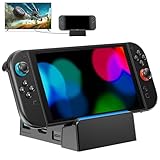 Nintendo Switch 2 / Switch/Switch OLED 対応ドッキングステーション4K HDMI出力対応のTVドッキングステーション。Type-C充電入力を備え、6種類のライティングモードを切り替え可能。USB 3.0ポート搭載の省スペース設計で、Switch 2本体にぴったりフィットします。※各種ケーブルは別売りです。