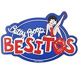 ベティブープ[ビッグシール]アウトドアステッカー/ウインク BETTY BOOP