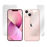 ミヤビックス iPhone 13 mini 用 傷修復 保護 フィルム 防指紋 防気泡 液晶・背面 セット 日本製 OverLay Magic