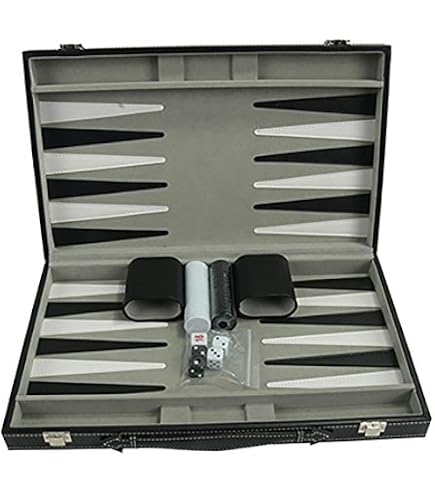 Amazon | Gkhowiu バックギャモンセット-クラシック14.75インチ