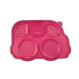Innobaby Din Din Smart Sectional Lid Accessory for Divided Stainless Platter, Pink by Innobaby