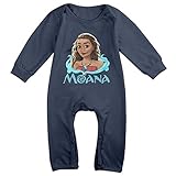 gdlov Moana赤ちゃんの男の子女の子キッズ長袖CreeperロンパースボディスーツOnesiesジャンプスーツサイズUSホワイト カラー: ブルー