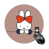 ミッフィー マウスパッド 小さめ キャラクター 滑り止め 可愛い マウスパッド かわいい ゲーミング マウスパッド ミニサイズ マウスパッド 人気 柔軟 耐久性が良い ゴム製裏面 机上用品 20*20cm