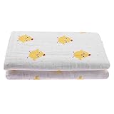 Domybestベビーバスタオル ベビー ガーゼケット 空調ブランケット 子供 赤ちゃん 柔らかく コットン 7層ガーゼ 強力吸水 柔らかい