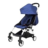 Lovelybaby スポーツ 　　軽量 　　通気性良い 　　買い物かご付き 　　折りたたみ 　　スタンダード ベビーカー 　　対象0~36ヶ月 (ブルー)