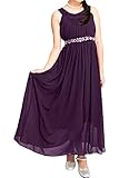 (アイビードレシング) Ivydressing 子供ドレス パーティードレス ウェディング フラワーガールドレス ジュニアドレス 披露宴 発表会 演奏会 多色 キッズ ベルト飾り-90-C