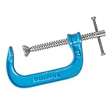 Silverline 75mm Light Duty G-clamp Metal Woodwork Carpenter Vice Hand Tools