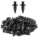 CHANJIF 自動車用リベット 100個 6mm プッシュリベット クリップ 泥フラップ バンパー フェンダー フェンダー クリップ 保持クリップ フィット