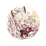 東方缶バッジ すなめりドリル缶バッジ 妹紅(煮こらしか)202505 -悶KID-