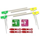 [Rn1035] フィルムアンテナ パナソニック 左右２枚SET フルセグ対応 Panasonic ストラーダ CN-S310D CN-AS300D CN-AS300WD CN-F1D CN-F1DVD CN-F1SD CN-F1XD CN-F1XVD CN-H500D CN-H500WD CN-HW1000D CN-HW850D CN-HW851D CN-HW860D CN-HW880D CN-HW890D CN-HX1000D CN-HX3000D CN-HX900D CN-HX910D CN-MW200D CN-R300D CN-R300WD CN-R330D CN-R330WD CN-R500D CN-R500D1 CN-R500D1-D CN-R500WD CN-R500WD1 CN-R500WD1-D フィルムアンテナ 貼替用 3M両面テープ付き