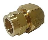 フローバル 冷媒用フレアジョイント ロー付ハーフユニオンN付 FM-33 N付 3/8x3/8