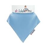ドリブルアドオン、ベビーブルー (Sock Ons) (x 2) - Sock Ons Dribble Ons, Baby Blue (Pack of 2) [並行輸入品]