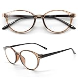 [eyeforyou] 老眼鏡 おしゃれ メンズ ブルーライトカット モカ+2.00 BA-R2005-C1-D200