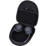 Lebakort保護ケースと互換性のあるAnker Soundcore Life Q20 Bluetoothヘッドホン SpaceQ45 LifeQ20i Q20+ Q30 Q35（ブラック）