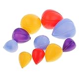 Perfk 高品質　ミニチュア　箱庭　盆栽オーナメント　ガーデン　風景　装飾　風船模様　10個