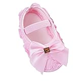 Zhhlinyuan 安定した品質 Cute Girls ベビー Soft Sole Shoes Toddler Silk Crib Shoes Princess shoes
