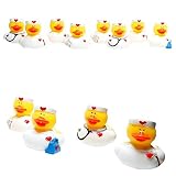 Lot of (12) Nurse ~ Rubber Ducks ~ Party Favors / Scrubs Doctors by Fun Express [並行輸入品]