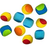 Tropchou くっつくボール やわらかいボール マジックテープ用 レクリエーション 運動 子供 大人 10個セット