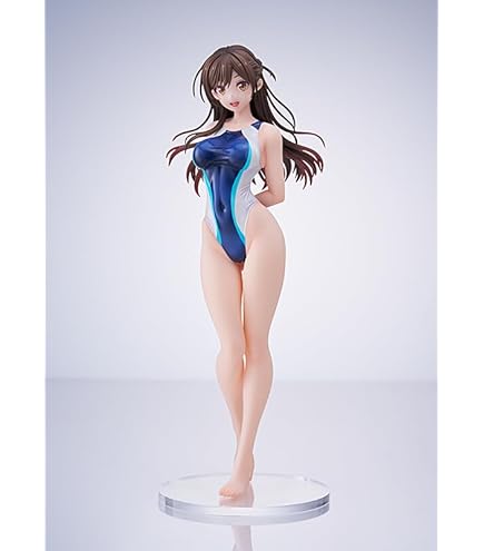 Amazon.co.jp: 水原千鶴 競泳水着 フィギュアVer.1/7高さ約26cmABS&PVC