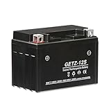 【シールド式 ジェルタイプバイクバッテリー】 TZ12 GETZ-12S（YTZ-12S互換） (フォルツァ) (シルバーウィング) TZ12
