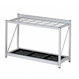 傘立て・ゴミ箱・出前箱・ネタケース ｱﾙﾐ製 ｱﾝﾌﾞﾚﾗｽﾀﾝド(差込口18) [W81 x D34.5 x H56cm] (7-1019-5) 料亭 旅館 和食器 飲食店 業務用