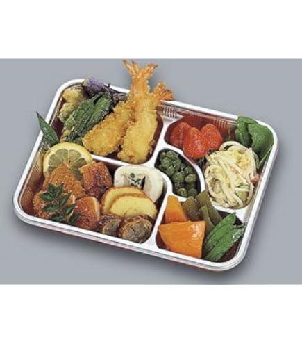 Amazon.co.jp: 弁当容器 業務用 CR-5-2 黒 透明蓋付 50個入 弁当箱 9