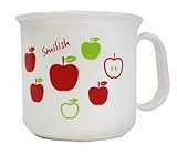 SMILISH(スマイリッシュ) 耐熱コップ (食洗機対応) りんご柄 200ml