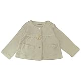 【秋冬物】(日本製) Pample Mousse(パンプルムース) 接結サクランボ付きカーディガン 95cm /IV NO.DP-53206