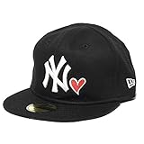 (ニューエラ) NEW ERA Kid's My 1st 59FIFTY ベビーサイズキャップ ハートロゴ NY ヤンキース 赤ちゃんサイズ 11474342 ブラック