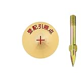 土地家屋調査士用_BS30FTP_真鍮製基準点鋲_30φ：【測量用品】：205-0204