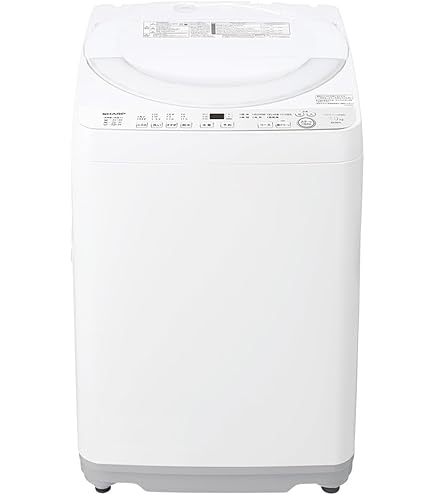 Amazon.co.jp: シャープ SHARP 全自動洗濯機 穴なし槽 ピンク系