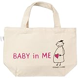 マタニティマークBABY in ME(ベイビーインミー）エコトートバッグS　フェルトロゴバージョン