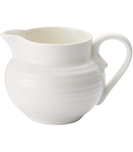 Amazon｜Portmeirion Sophie Conran White Covered Butter Dish
