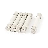 uxcell セラミックヒューズ セラミック管ヒューズ 円筒状 高速フェラ AC 500V 0.5A 6x30mm 5個