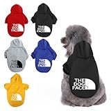 シャツ 犬の冬のコート 犬用服 犬の冬服 犬洋服 犬服 犬の服 ドッグウェア パーカー 犬用コスチューム 可愛い ペットウェア 小中型犬服 わんちゃんのお洋服 犬のパーカー犬の服 防寒 暖かい ワンコ服 秋冬 人気 ハロウィン クリスマス 大型犬 小型犬 中型犬 お散歩 お出かけ（レッド,M）