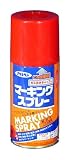 アサヒペン マーキングスプレー 赤 300ML 【まとめ買い3セット】