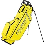 キャロウェイ(Callaway) キャディバッグ STN ATHLE YLW 23 (スタンドタイプ 9.0型 47インチ対応 1.6kg 4分割) イエロー メンズ
