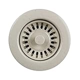 Houzer 190-9267 Speckled Granite Sink Strainer for 3.5-Inch Drain Openings, Bone [並行輸入品]