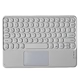 TRRCEPOS Bluetoothキーボード Bluetoothキーボード小型 薄型 コンパクト無線キーボード 軽量 type-c充電式 ワイヤレス iPhone iPad スマホ対応 ワイヤレステンキーレス PC タブレット (白)