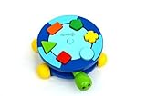 Bloomby Spin and Fit Turtle Shape Sorter Wooden Educational Toys (Learning Developmental Toy for Bab