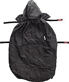 Bundle Bean バンドルビーン Baby Wearing  フリース素材であったか防水マルチプルカバー ベビーウェアリング  ブラック