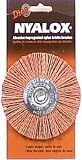 Dico 541-778-4 Nyalox Wheel Brush 4-Inch Orange 120 Grit [並行輸入品]