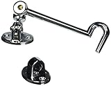 Baldwin 0952260 Cabin Door Hook, Bright Chrome [並行輸入品]