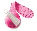 The Beebo - Free Hand Baby Bottle Holder (Raspberry) by Better Family, Inc.
